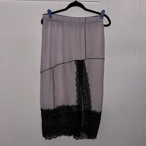 Free People Intimately Lace Skirt SP or M NWOT